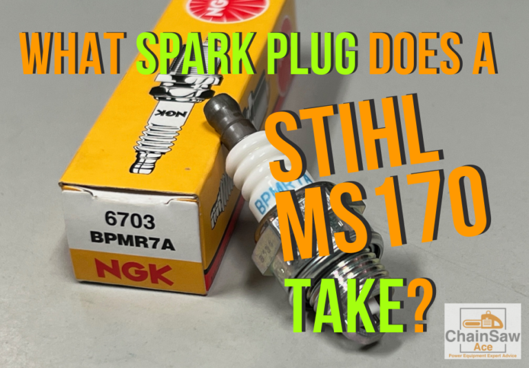 What Spark Plug Does a Stihl MS170 Take? – The Answer! – Chainsaw Ace