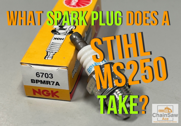 What Spark Plug Does a Stihl MS250 Take? – The Answer! – Chainsaw Ace