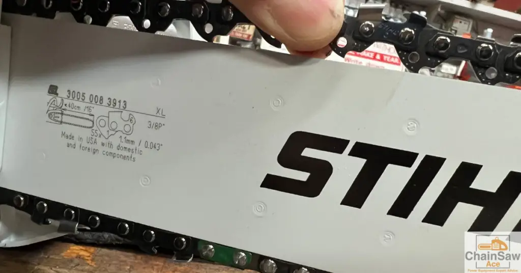 How to Choose the Right Chain for Your Stihl Chainsaw - Stihl Chainsaw Chain and Guide Bar