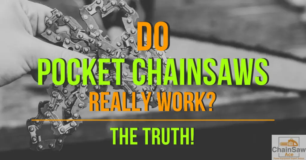 Do Pocket Chainsaws Really Work? - The Truth!