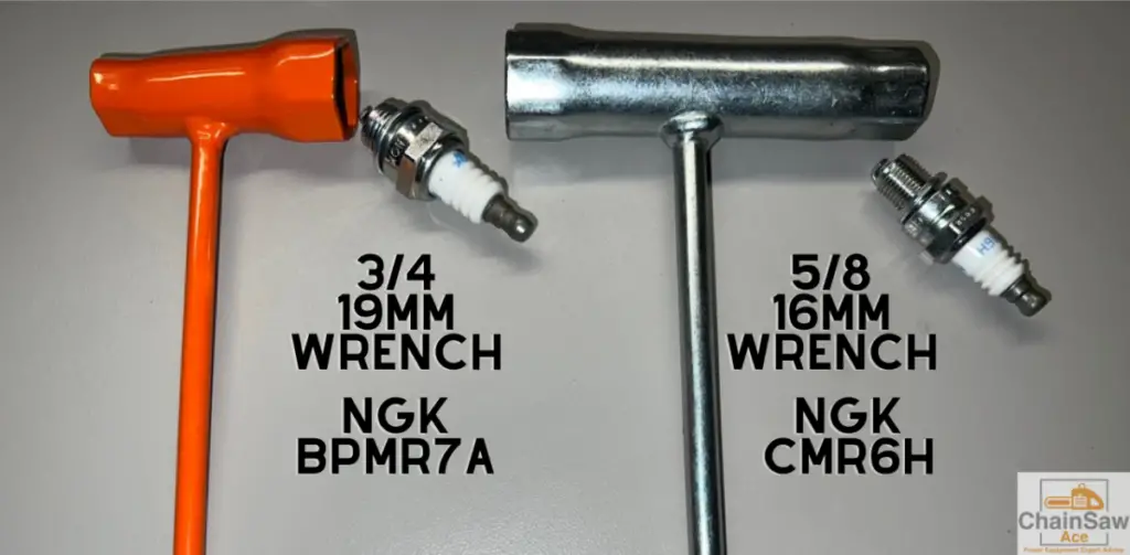 Chainsaw wrenchs